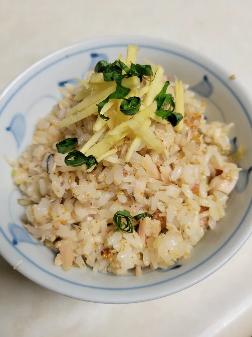 Snapdishの料理写真:金目鯛の干物のまぜご飯|あんさん