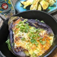 Snapdishの料理写真:🍆水茄子のとろぉ～りチーズ焼き

🍆水茄子のカルパッチョ風