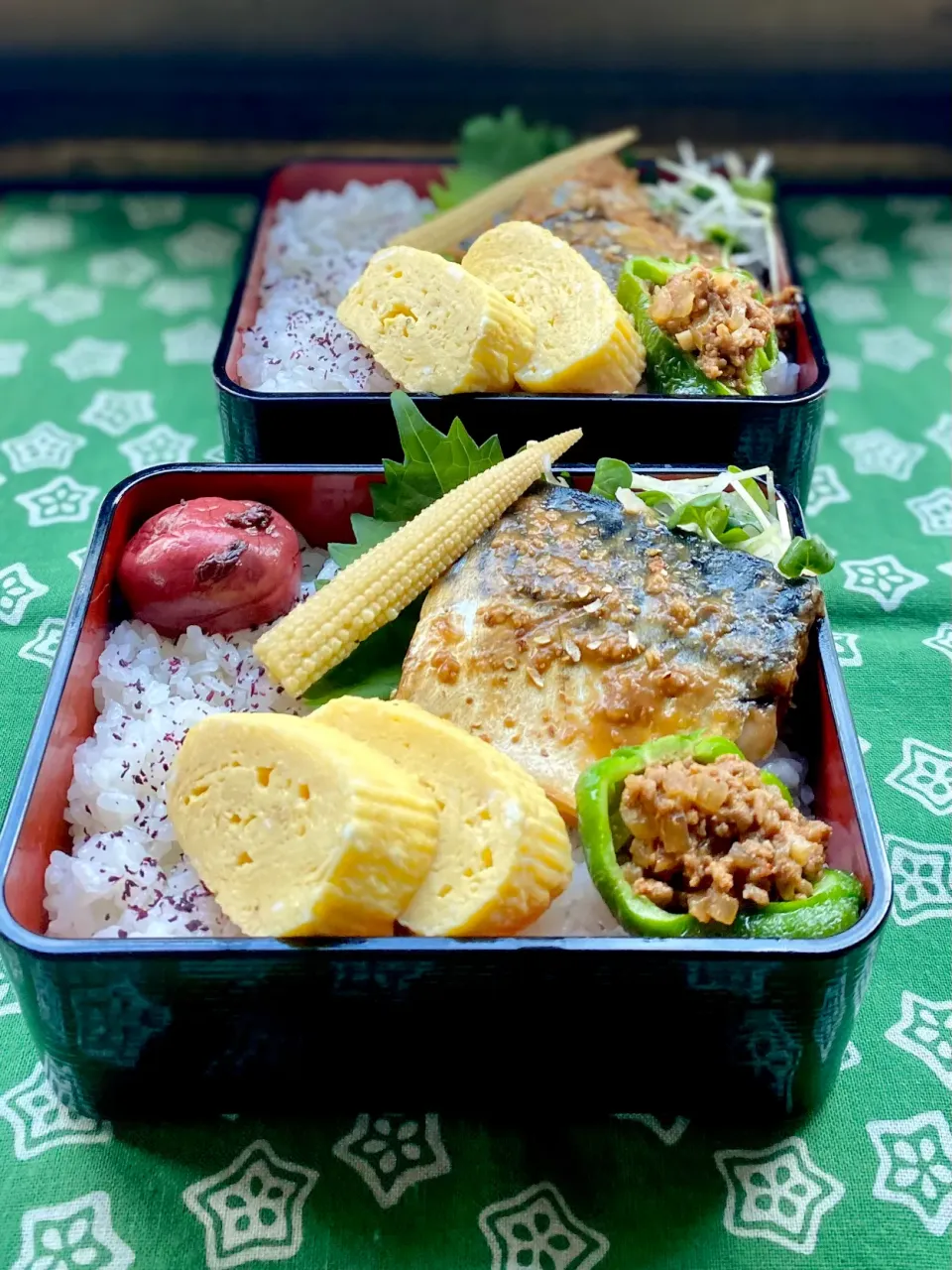 鯖の味噌煮弁当|けいこさん