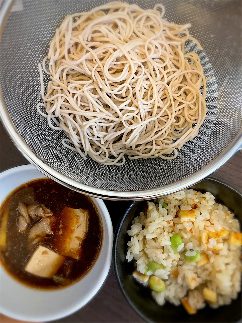 蕎麦と混ぜご飯|imachanさん