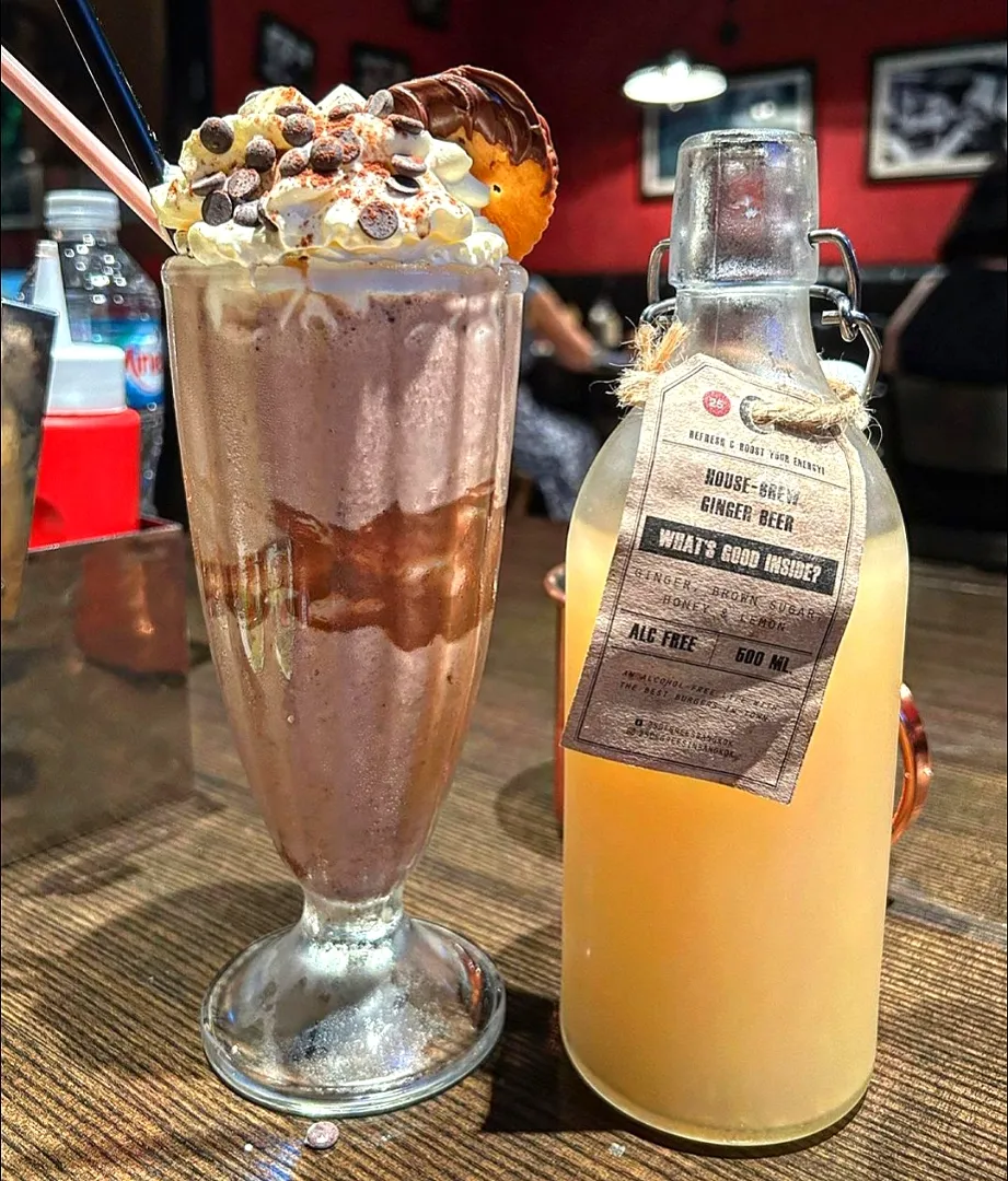 Choco Nutella Milkshake & Ginger Beer 🤤🍫🥤|An'leeさん