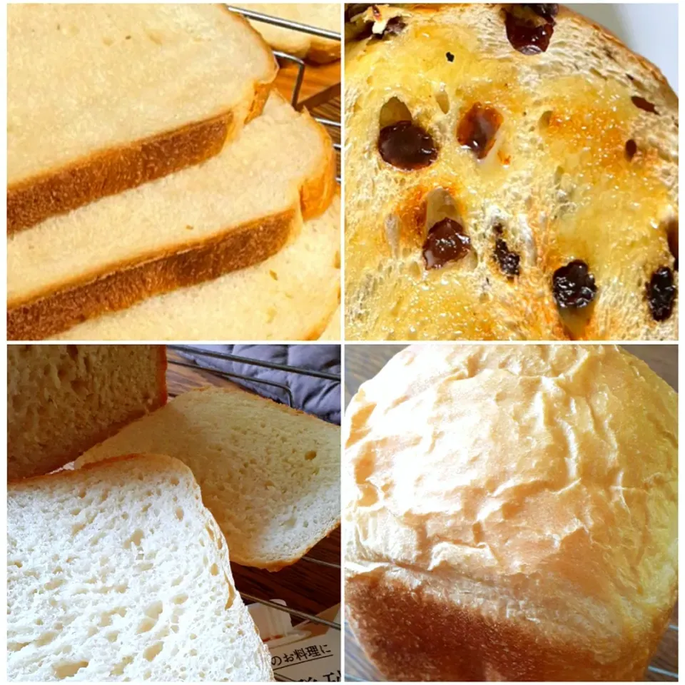 ホームベーカリーで色々焼いた食パン🍞|fumfumさん