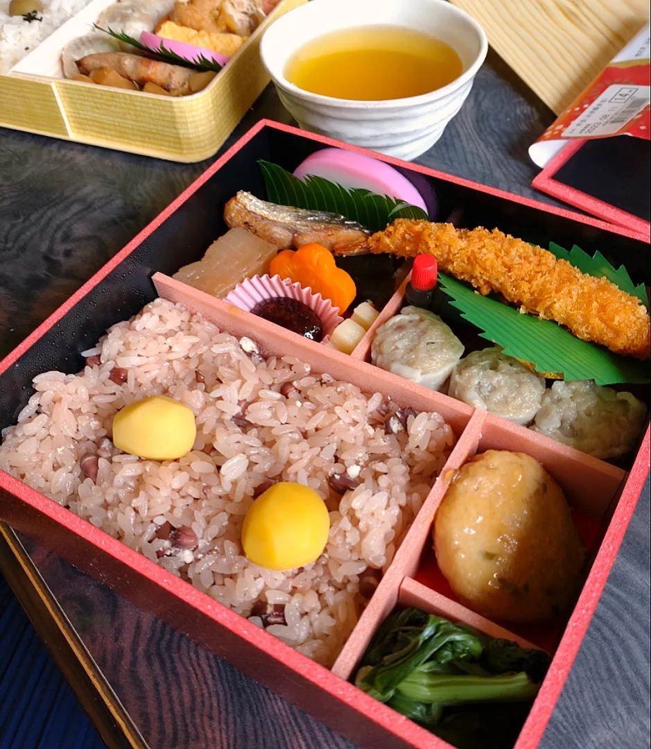 崎陽軒の赤飯弁当|ゆりちさん