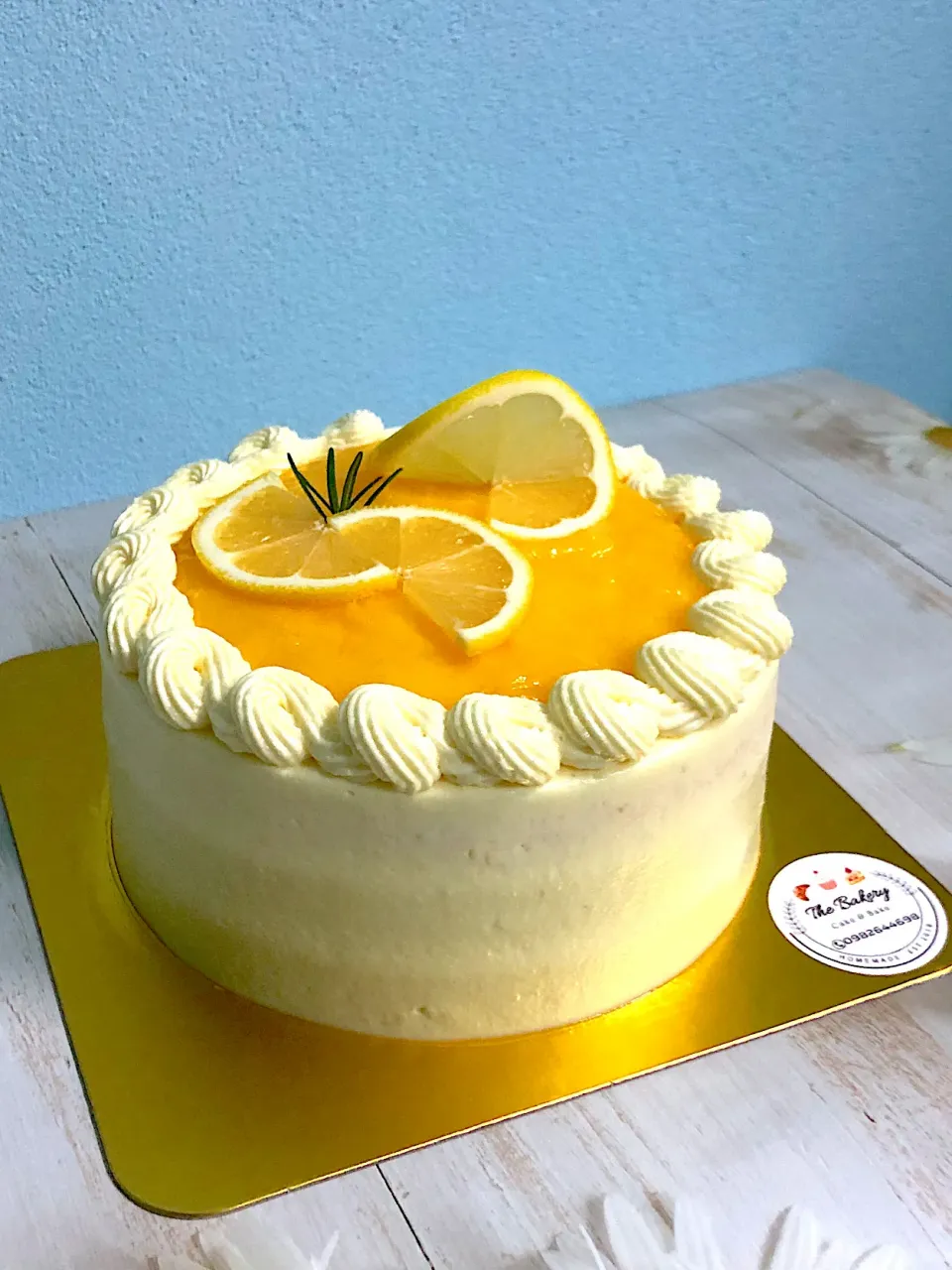 Lamon Curd Cake|The Bakeryさん