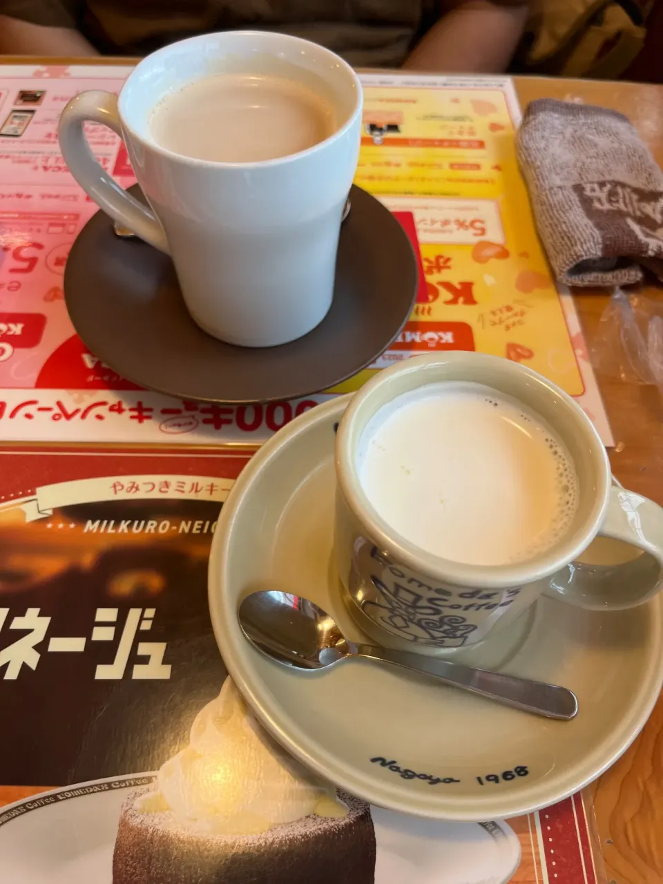 ホットミルク、ホットカフェラテ|みぃさん