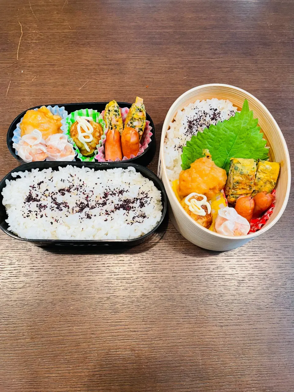 Snapdishの料理写真:塾＆出勤弁当|ちはるさん