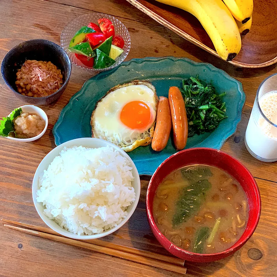 長男(今月2度目の)帰省朝食1日目|イズミさん