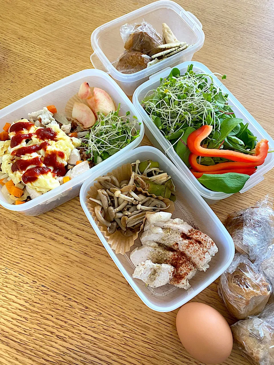 オムライス風弁当 #ytbメソッド  #学童弁当|あさみさん