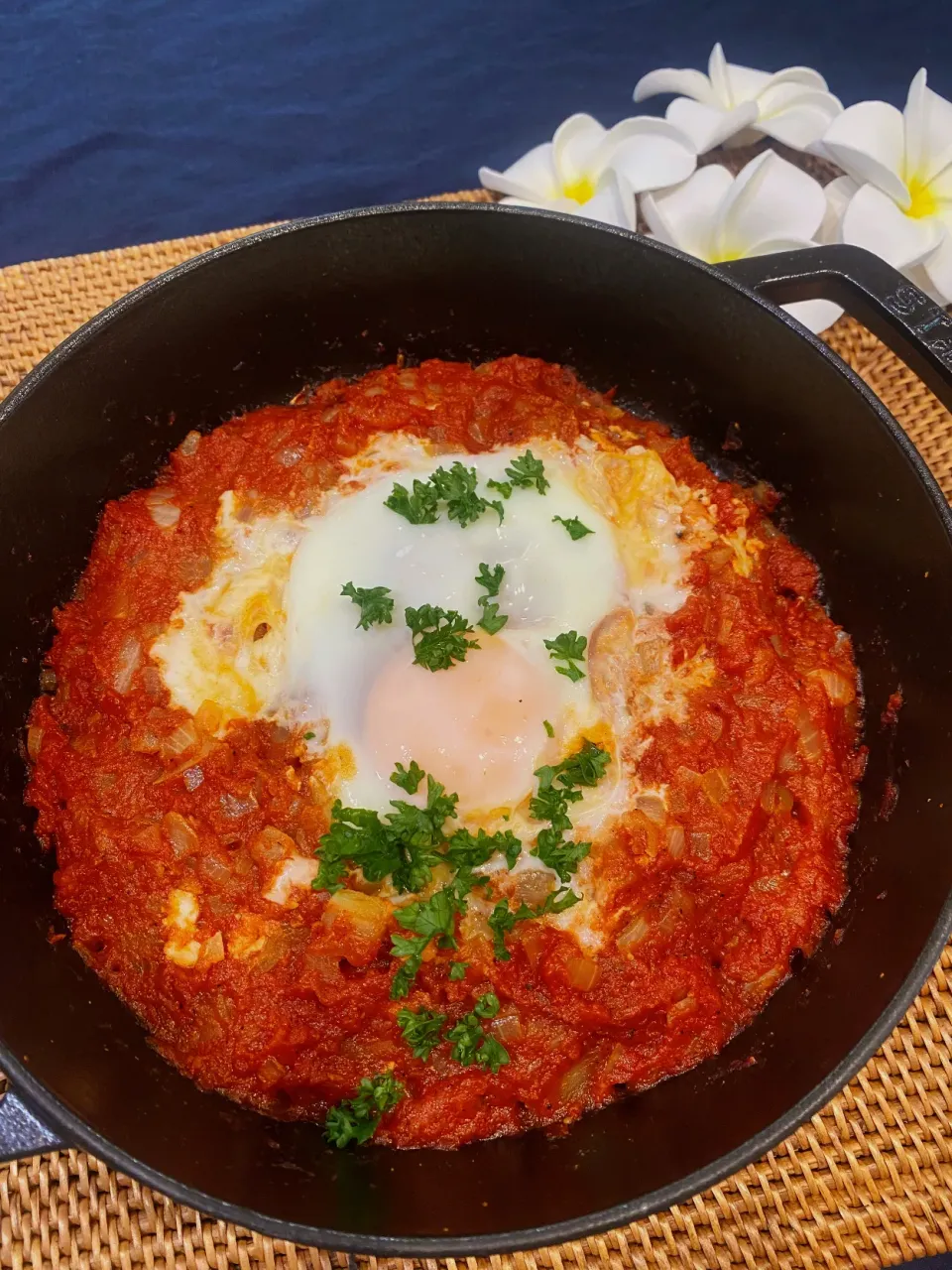 カピバラおやじさんの料理 卵焼き器でBERBERE OMLETTE|めいめいさん