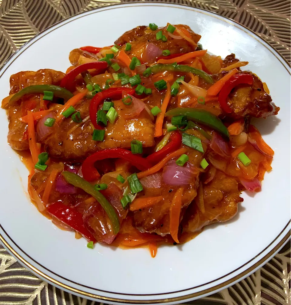 Sweet and sour fish fillet|Ahnneさん