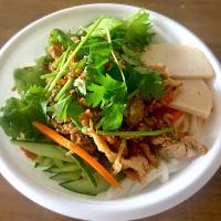 ブンチョン  ブンの混ぜ麺  テイクアウトメニューが増えて嬉しい😊