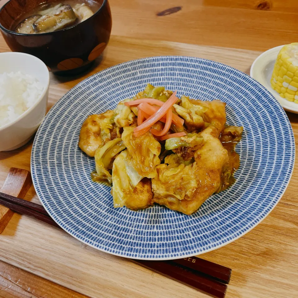 万能鶏むね肉とキャベツのカレー炒め|Norikoさん