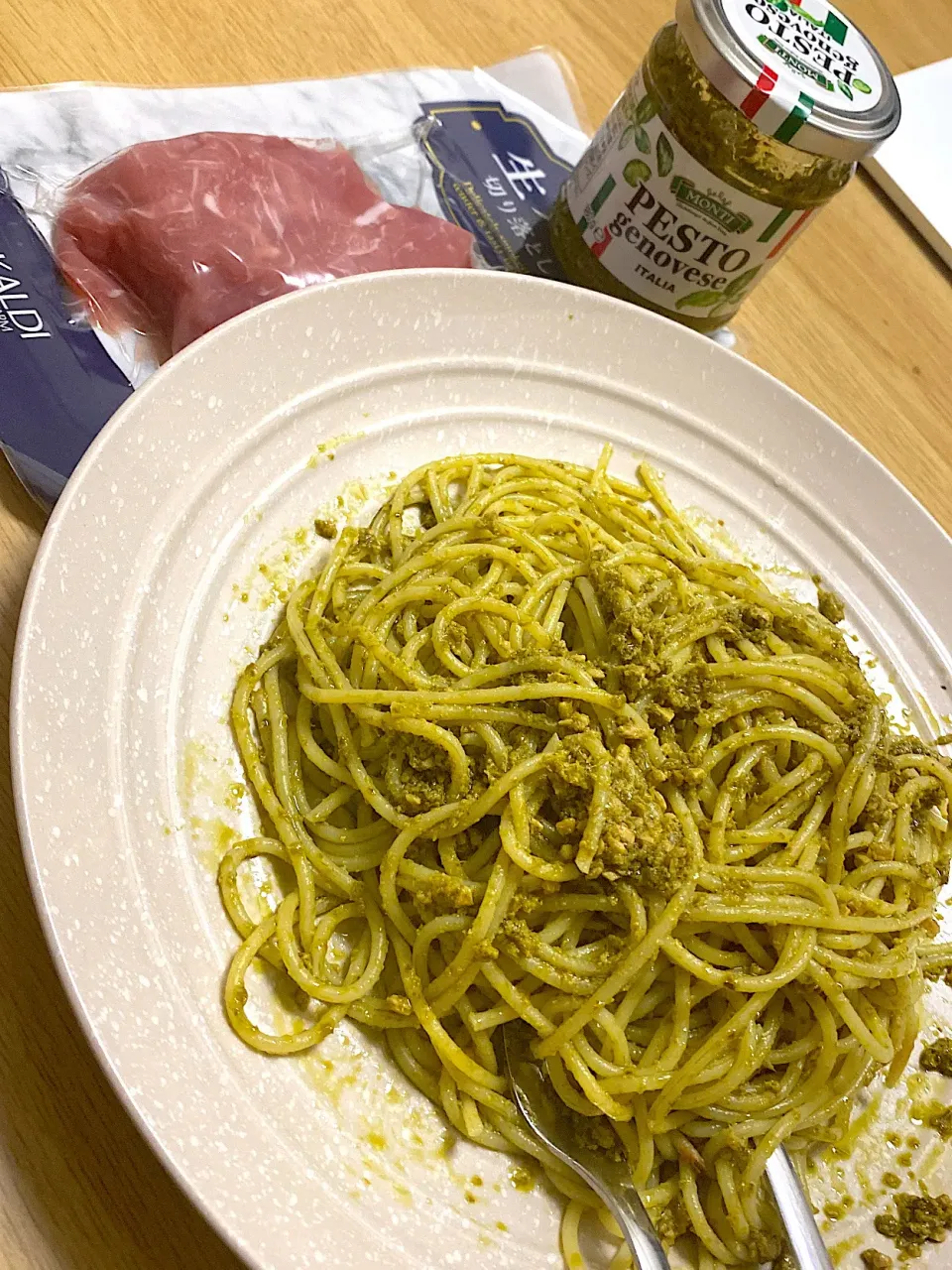 Snapdishの料理写真:バジルパスタ|カルディもぐもぐさん