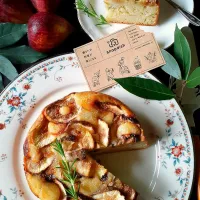 手作り甘酒で～🎶
無花果のヨーグルトケーキ