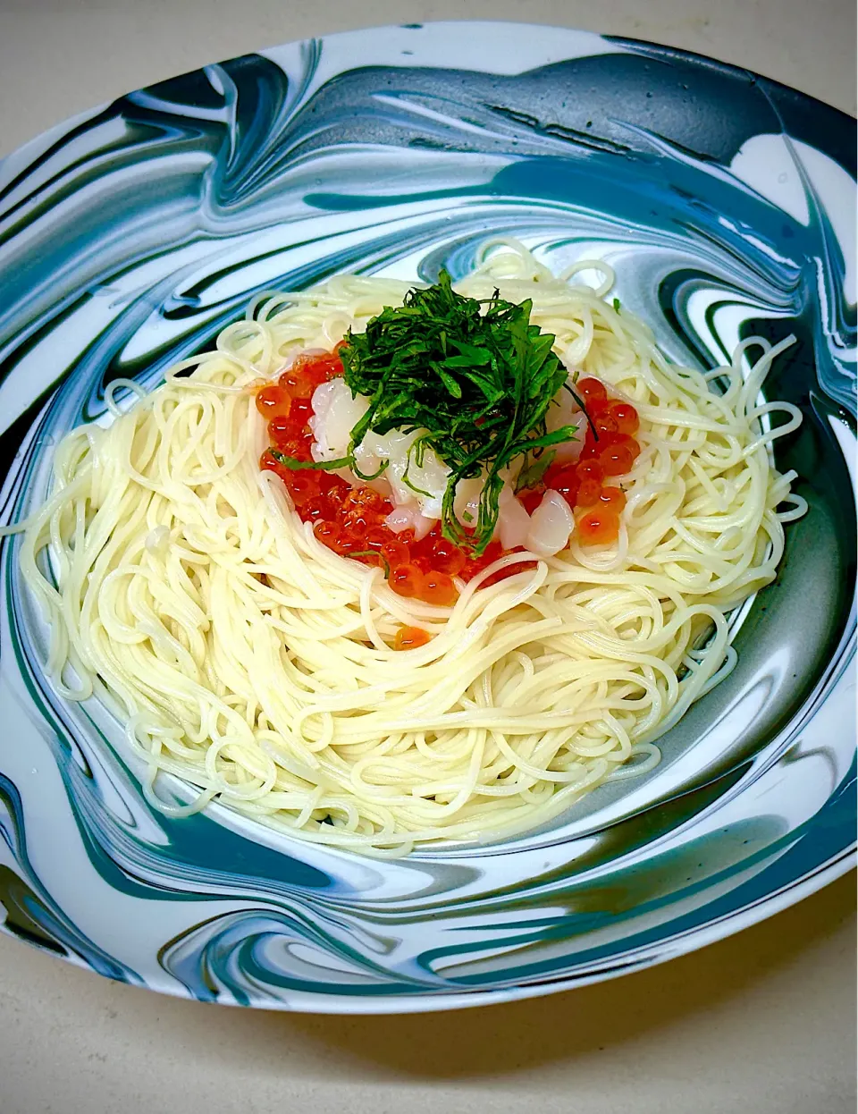 イクラホタテそうめん|にゃあ（芸名）さん