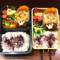 Snapdishの料理写真:夏休み弁当🍱|あゆぞーさん