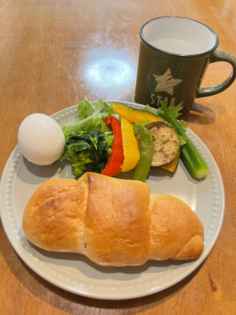 Snapdishの料理写真:今日の朝ゴパン|トントンさん