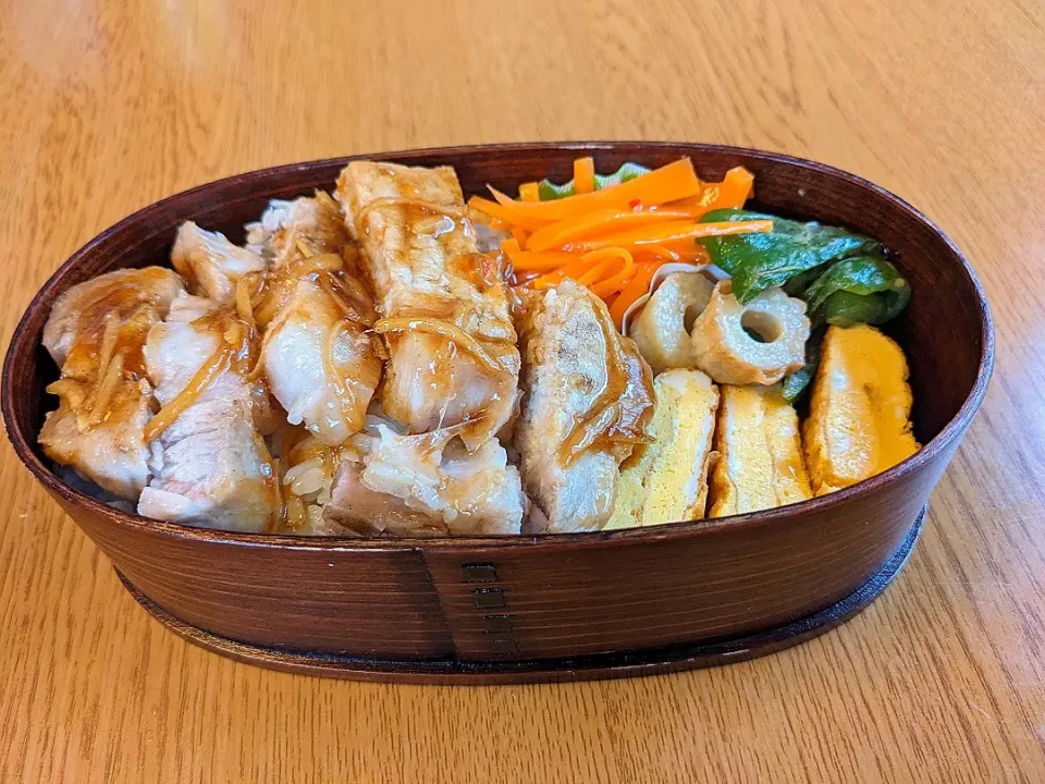 がっつりポークソテー丼|こうさん