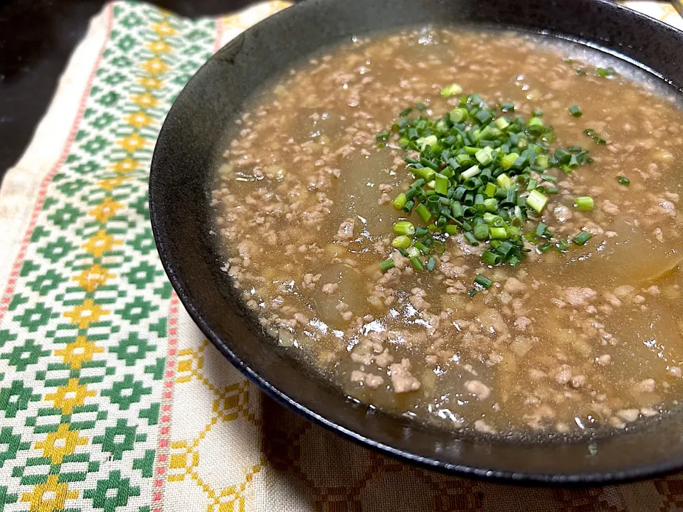 冬瓜とひき肉のあんかけ煮|ハルさん