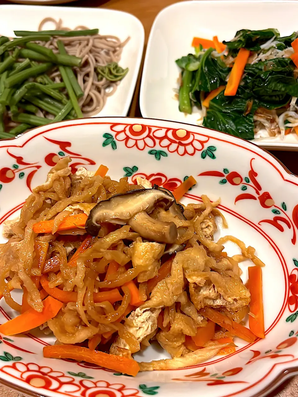 切り干し大根、小松菜しらすの胡麻油和え|JUNZ CAFEさん