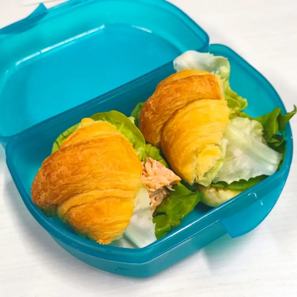 Mini Croissant with Salmon and Vegetables|simatasepetさん