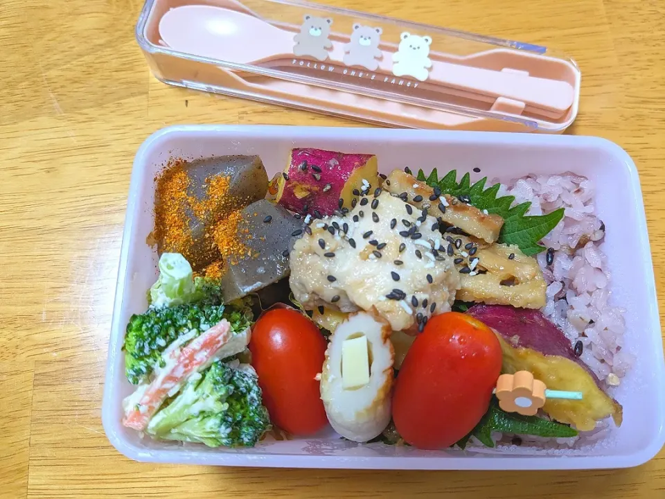 Snapdishの料理写真:昨日のお弁当|きなこもちさん