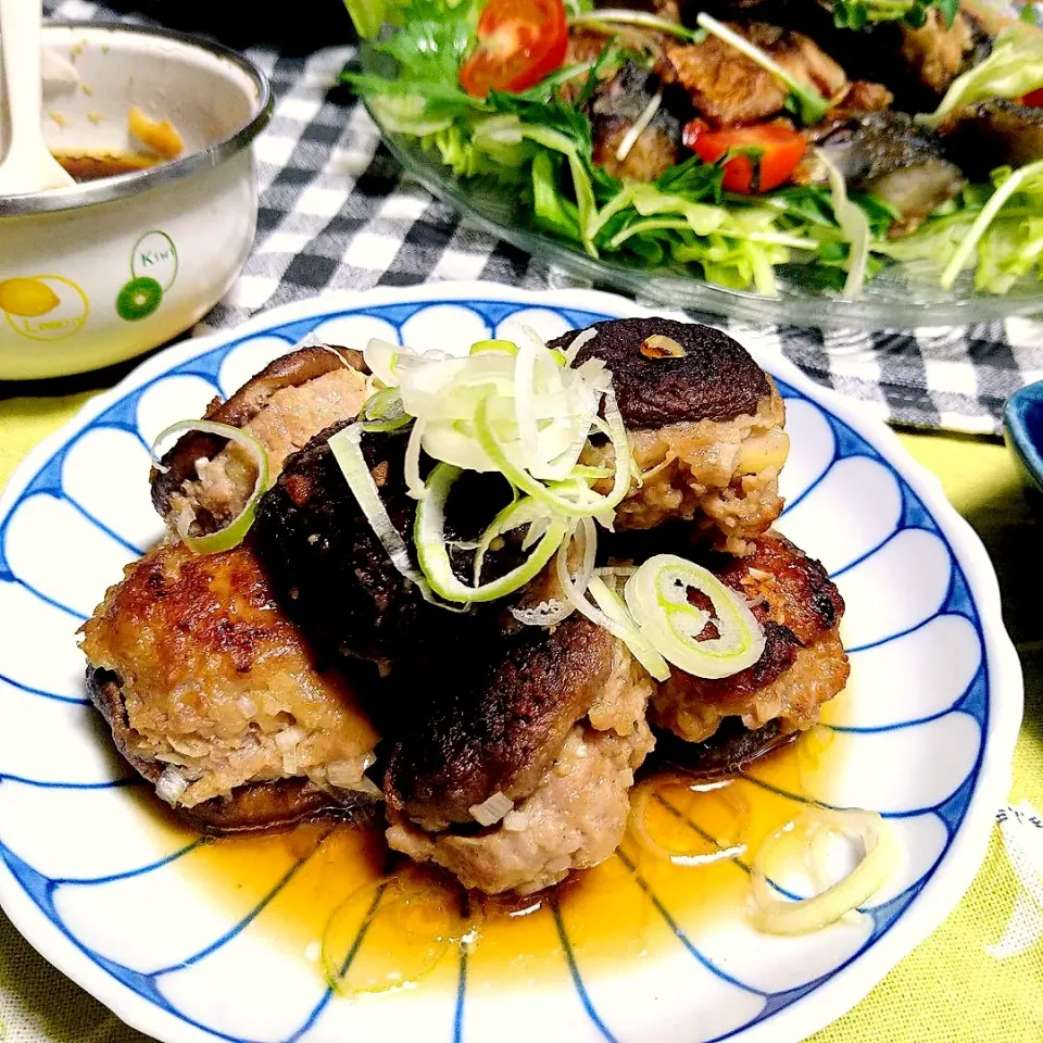 椎茸の肉詰め煮🍄|とまと🍅さん