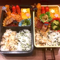 Snapdishの料理写真:夏休み弁当🍱|あゆぞーさん