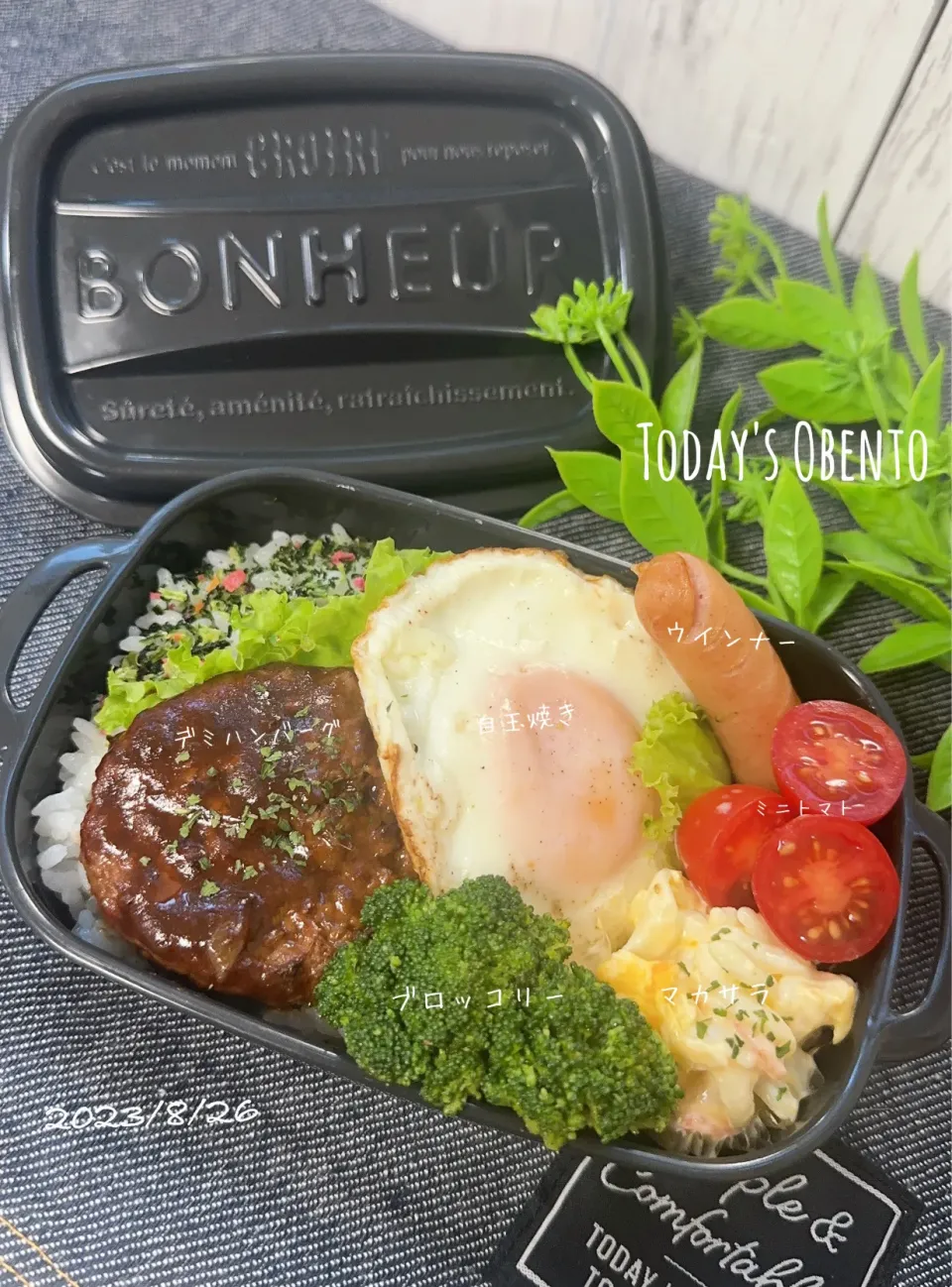 Snapdishの料理写真:今日のお弁当🍱|✰︎miyu✰︎さん