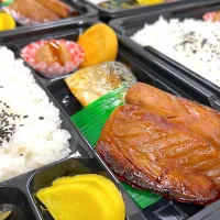 Snapdishの料理写真:干物弁当|たけさん