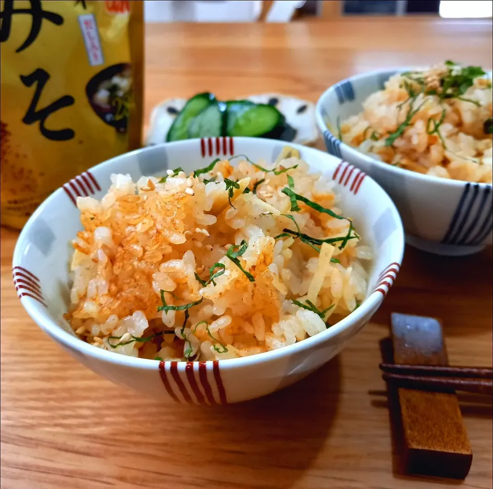 粒みその生姜炊き込みご飯|ナオミさん