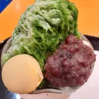 Snapdishの料理写真:宇治抹茶かき氷🍧|やよさん