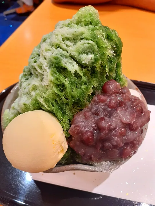 Snapdishの料理写真:宇治抹茶かき氷🍧|やよさん