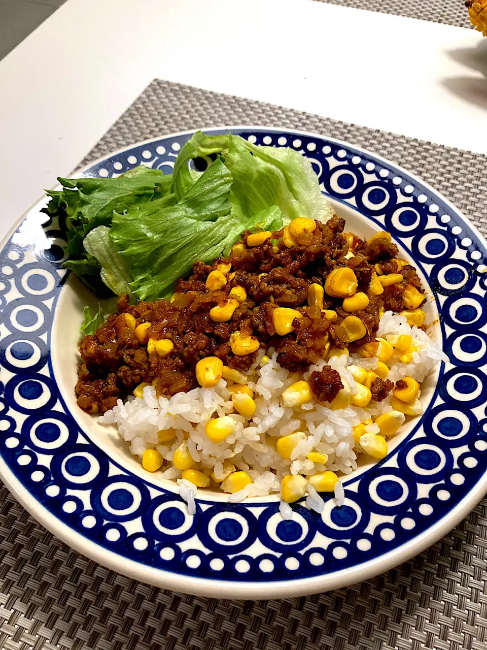 とうもろこしのキーマカレー🌽|たちきちさん