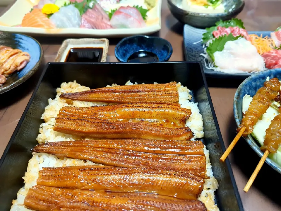 Snapdishの料理写真:穴子の蒲焼き重|河zooさん