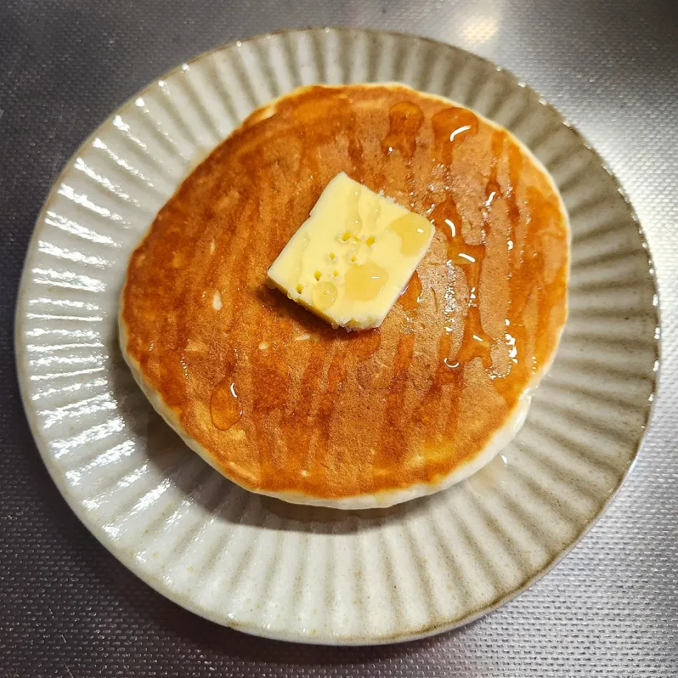 甘酒入りホットケーキ|おでんくんさん