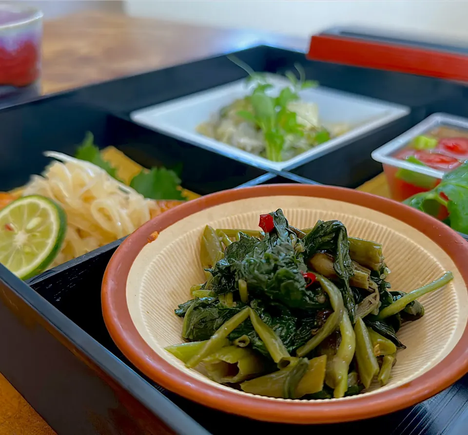 びせんさんの料理 空芯菜炒め🌿|くまちゃんさん