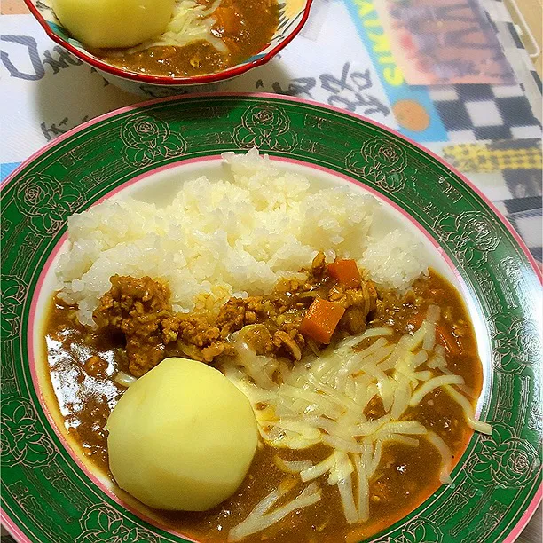 じゃがいもドーーーンとカレー🍛|panchiさん