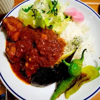 Snapdishの料理写真:スパイスチキンカレー|kasumiさん