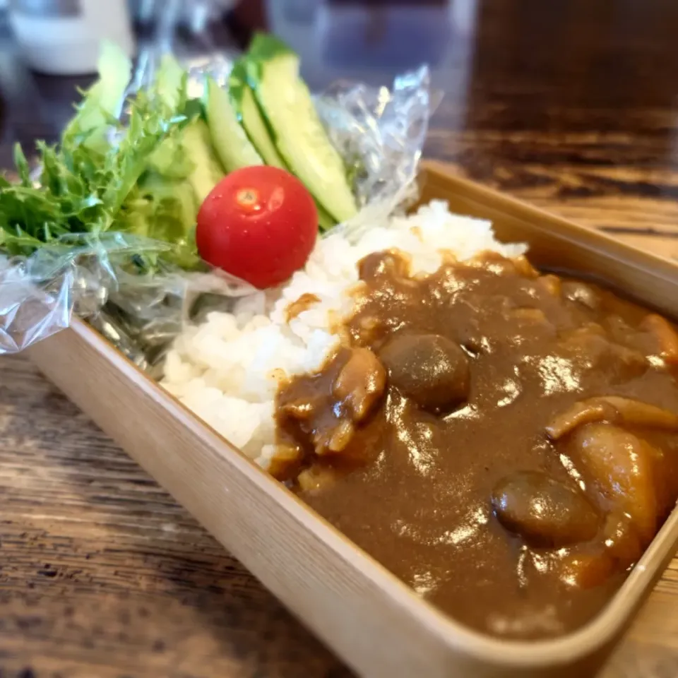 カレーライス弁当(*^^*)|しーPaPaさん