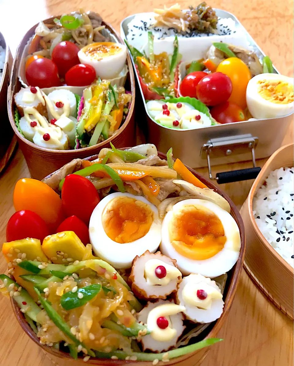 家族お弁当🍱(๑ˇ∀︎ˇ๑)″°∮︎*.♪︎❤️|ふみぃさん