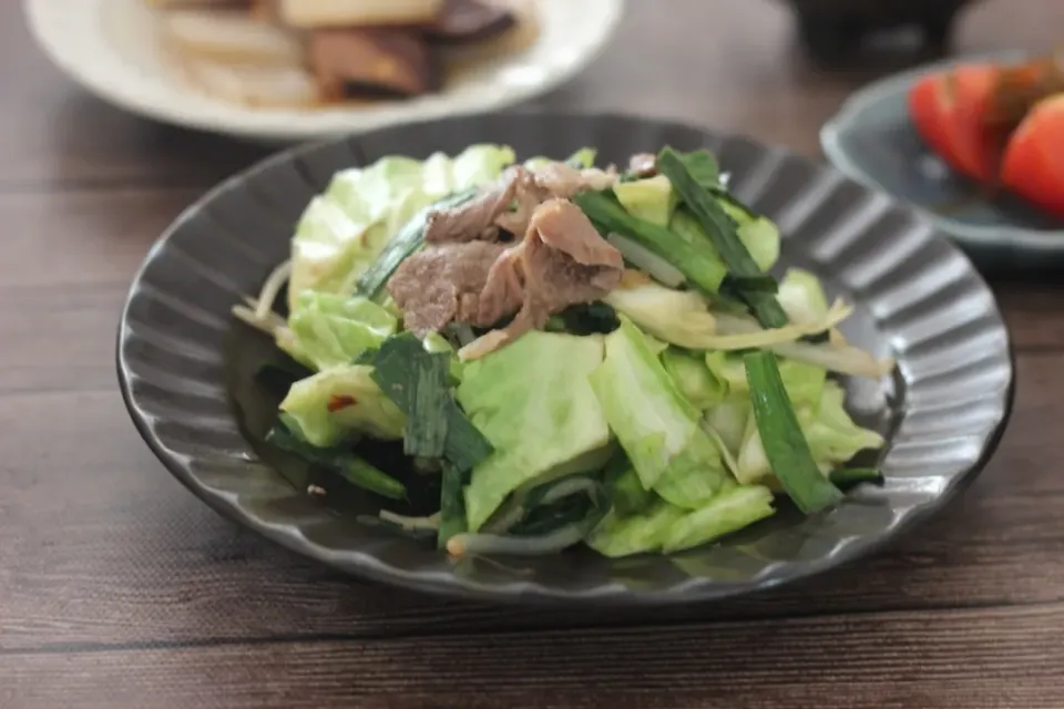 ラム肉の野菜炒め|ちいさなしあわせキッチンさん