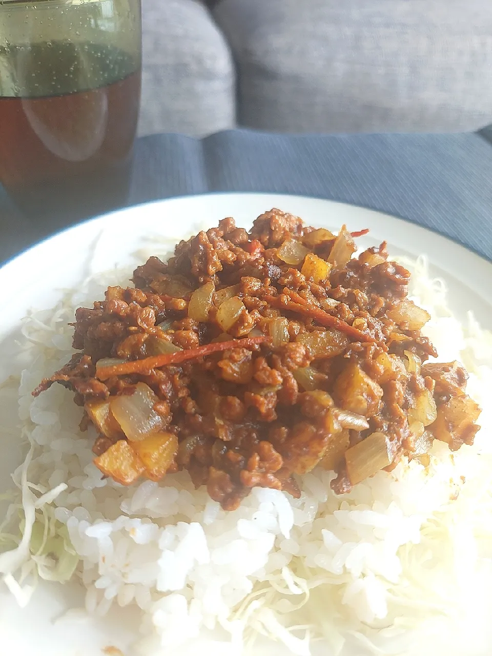 大豆のお肉でドライカレー|しあるさん