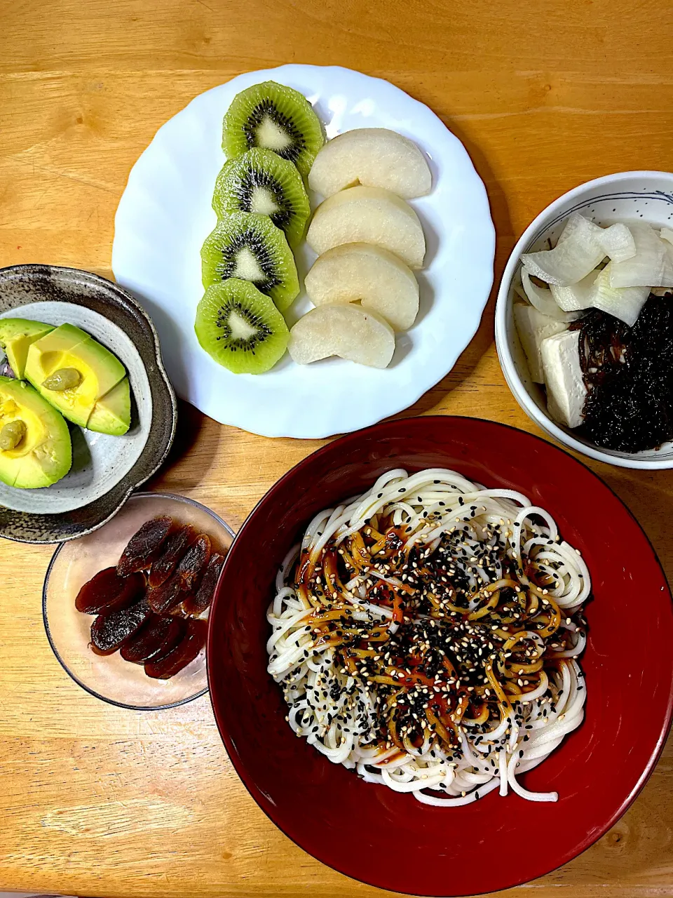 Snapdishの料理写真:すみれ味噌油うどん|Makokoさん