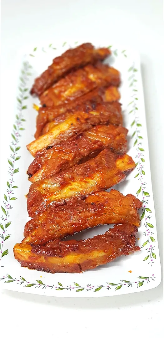 Korean style pork ribs|냐냐さん