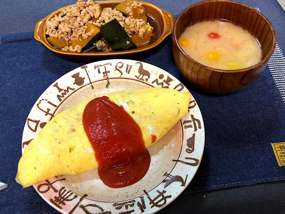 Snapdishの料理写真:カレーオムそばめし|はっぱさん