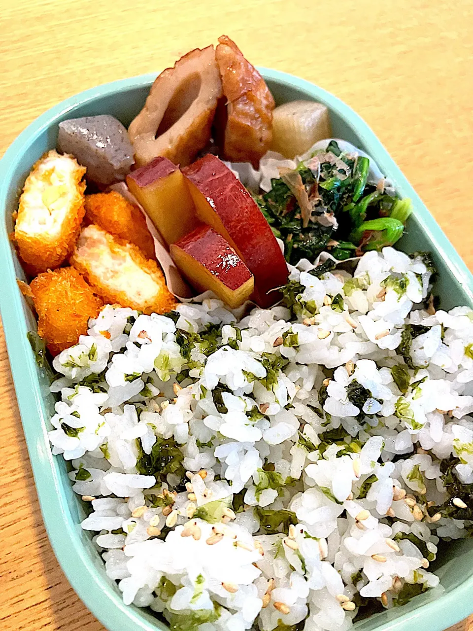 Snapdishの料理写真:青さ弁当|杏都さん