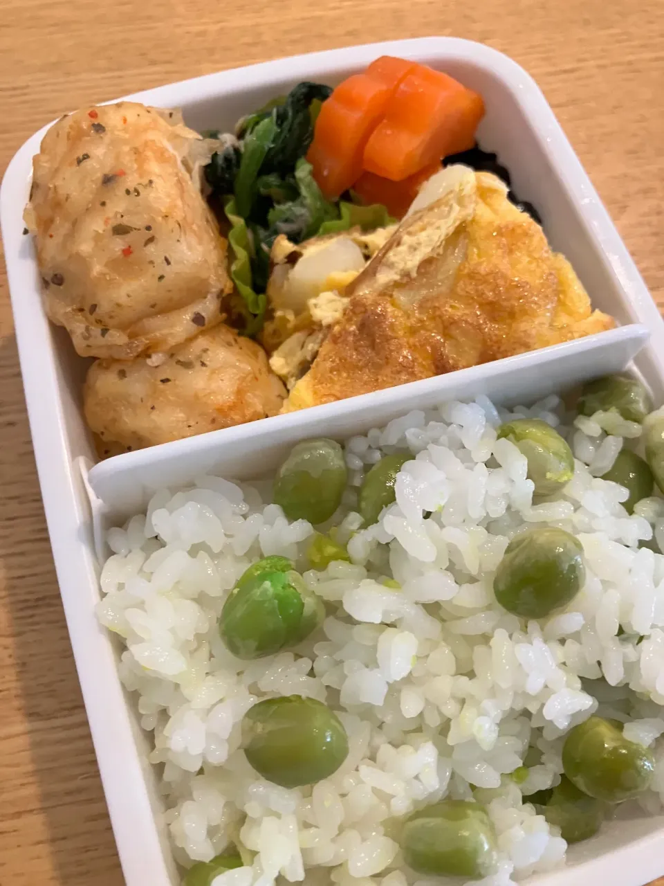 お豆ご飯弁当|杏都さん