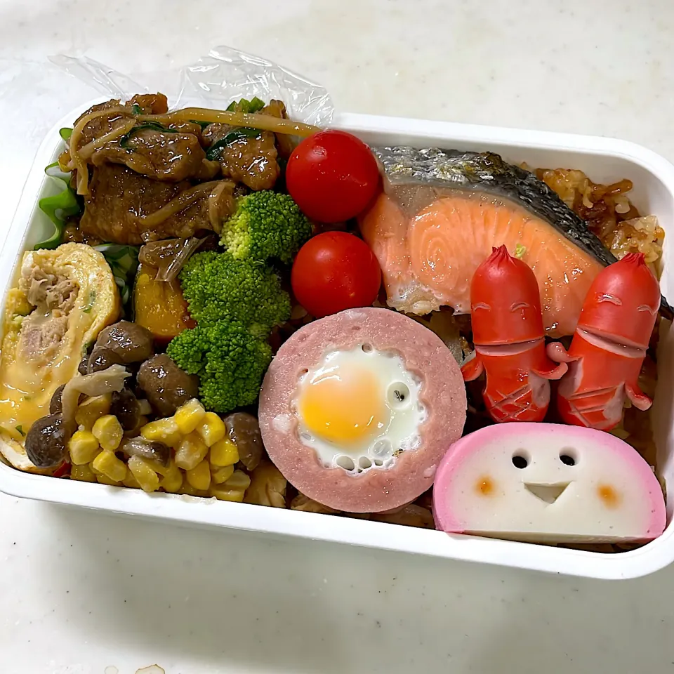 Snapdishの料理写真:2023年8月29日　オレ弁当♪|クッキングおやぢさん