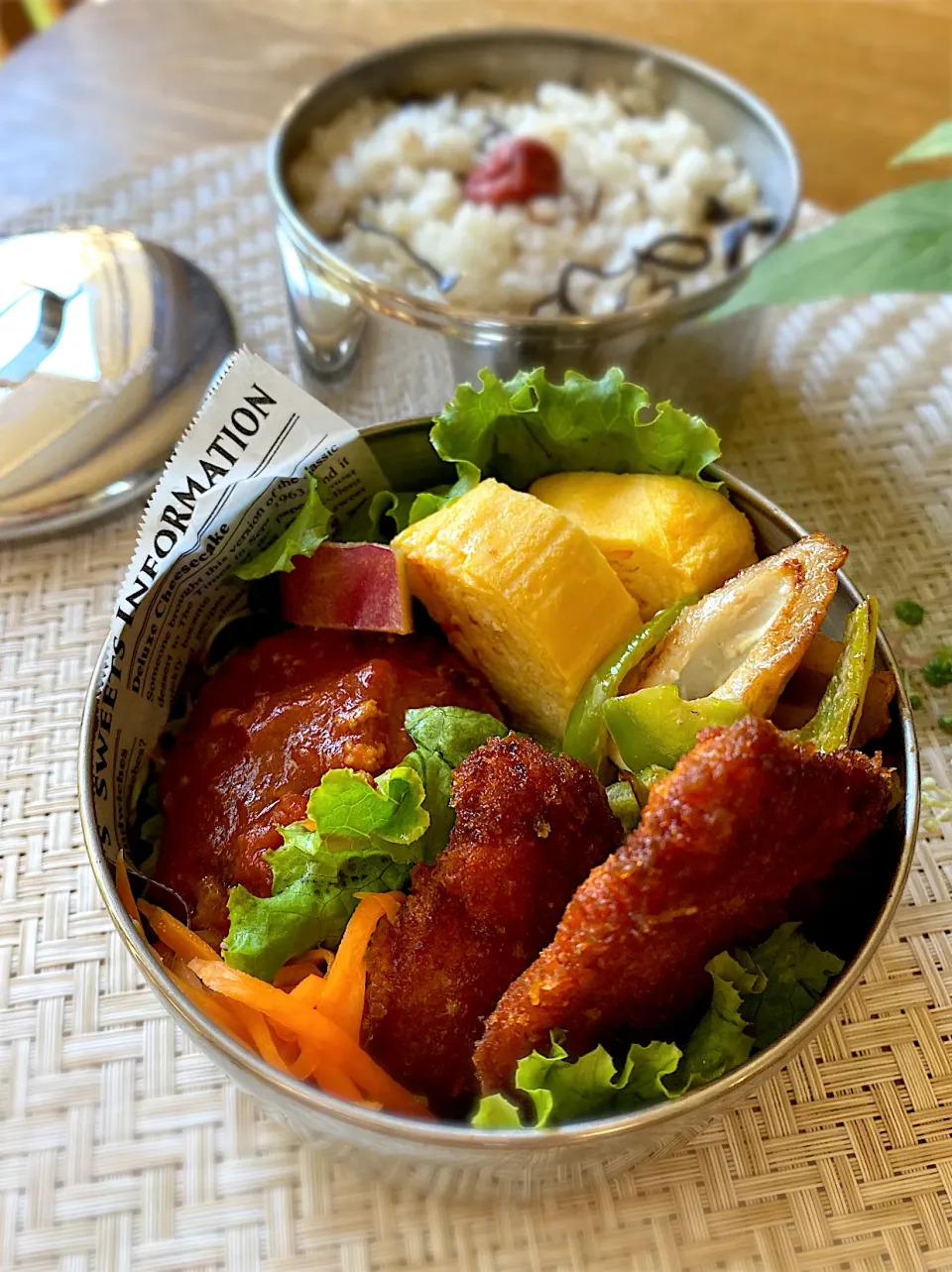 Snapdishの料理写真:今日のお弁当🌿|shakuyaku33443344さん